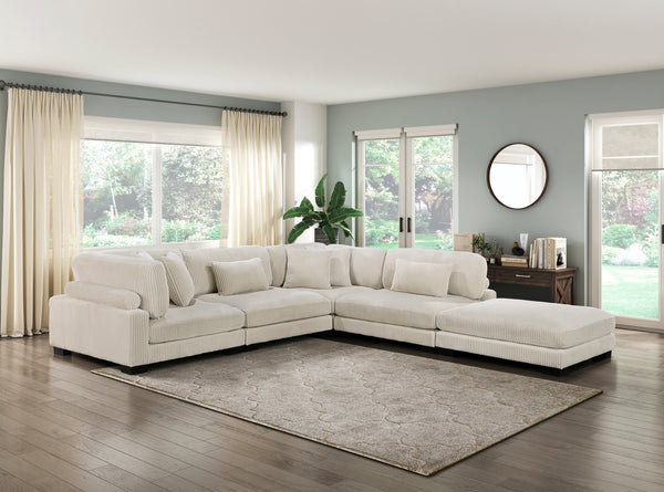 Traverse 4pc Modular Sectional in Beige