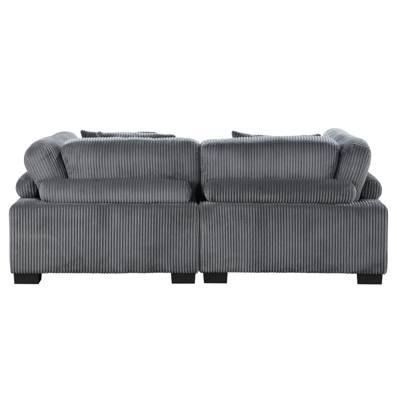 Traverse Sofa & Loveseat in Grey