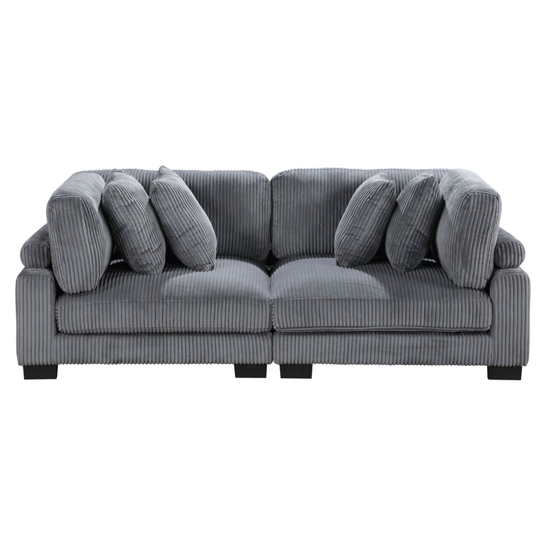 Traverse Sofa & Loveseat in Grey