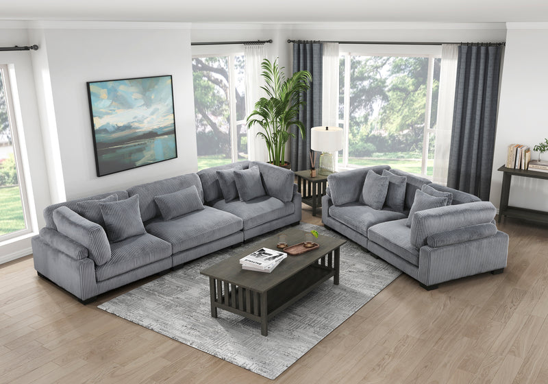 Traverse Sofa & Loveseat in Grey