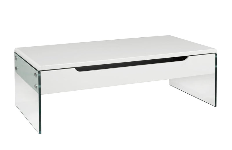 Lift-top Coffee Table in White