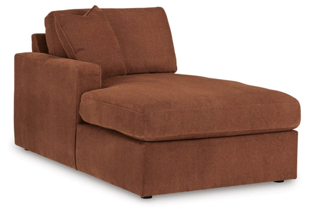 Modmax 4-Piece Sectional with Chaise in Spice