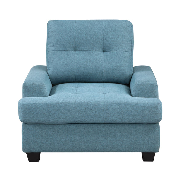 Dunstan Chair in Blue