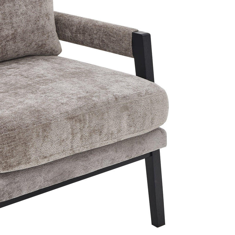 Carlo Arm Chair in Grey