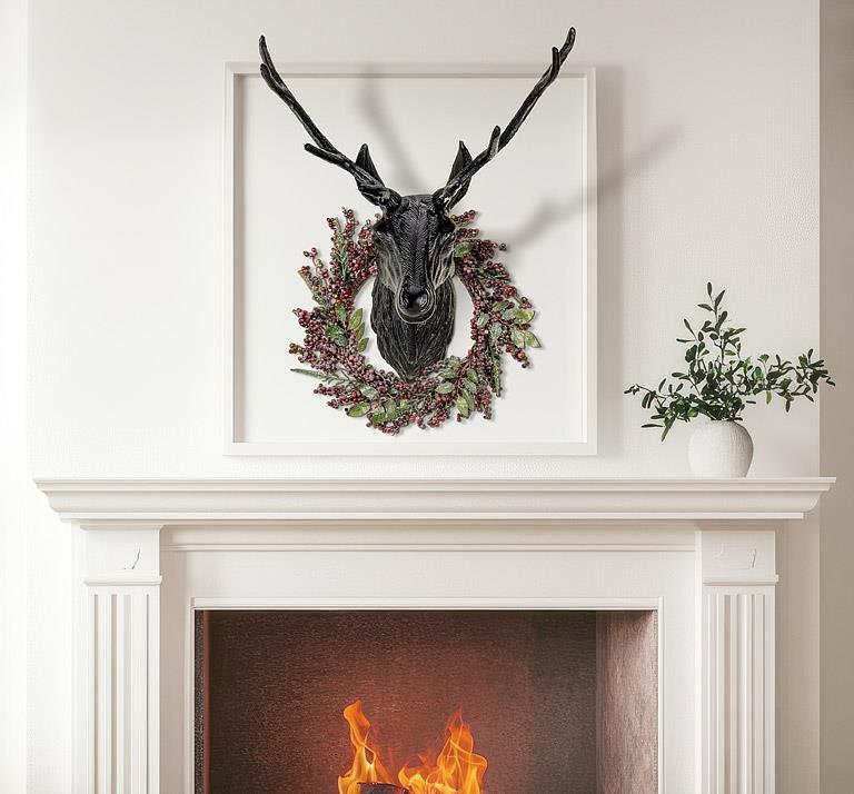 Large Deer Head Wall Decor