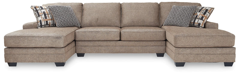 Cannonbrook 3-Piece Sectional with 2 Chaise