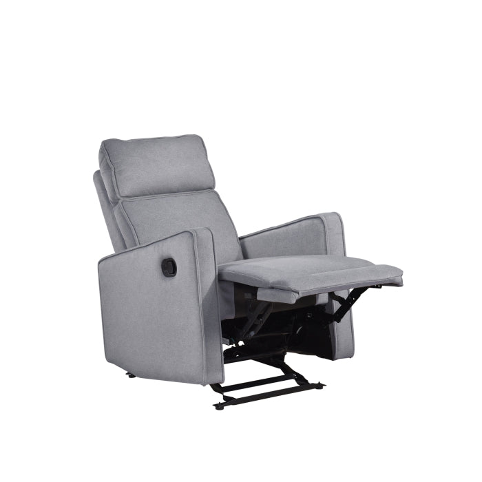 Chryse Glider Recliner in Grey