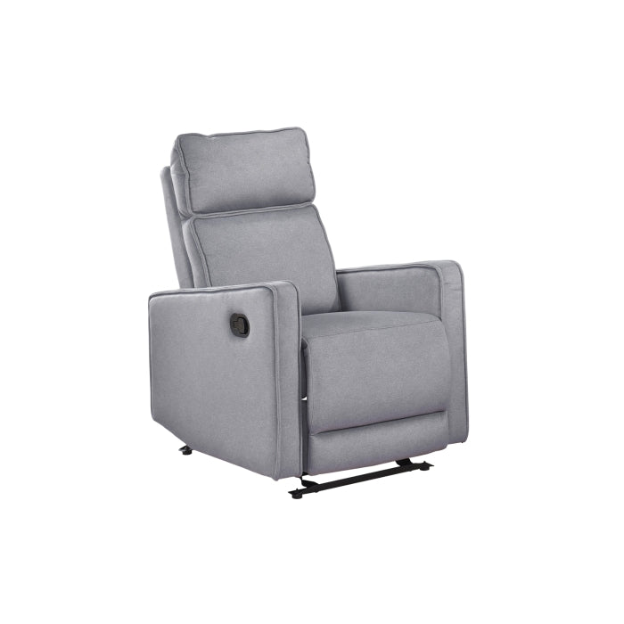 Chryse Glider Recliner in Grey