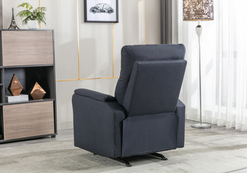 Adam Rocker Recliner in Navy