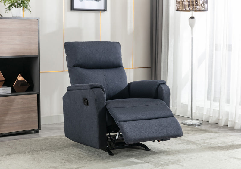 Adam Rocker Recliner in Navy