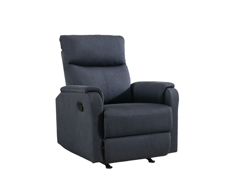 Adam Rocker Recliner in Navy