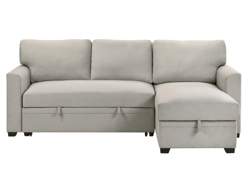 Ariadne Sleeper Sectional in Beige