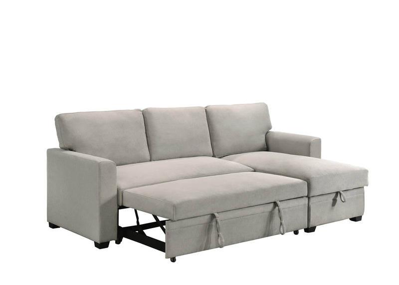 Ariadne Sleeper Sectional in Beige