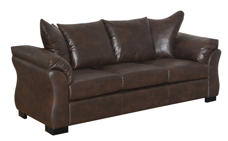 Corso 3pc Sofa Set in Brown