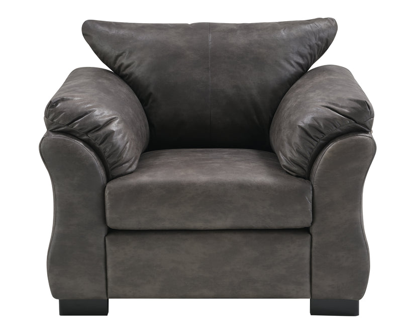 Corso 3pc Sofa Set in Charcoal