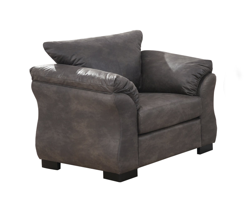 Corso 3pc Sofa Set in Charcoal