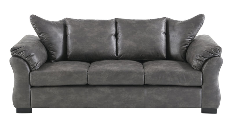 Corso 3pc Sofa Set in Charcoal