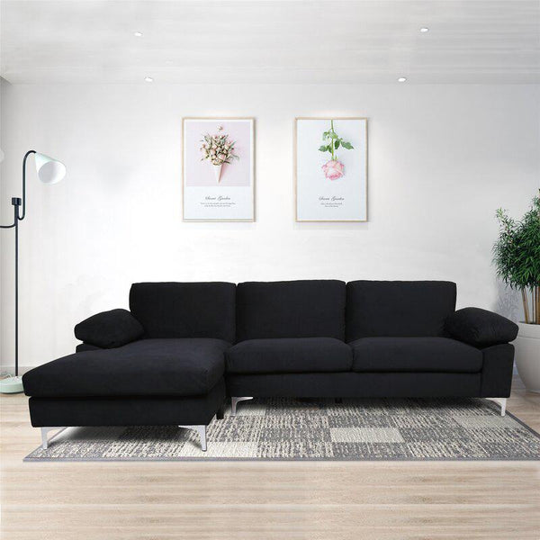 Oslo Sectional in Black