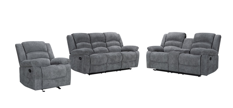 Zenthia 3pc Manual Recliner Set