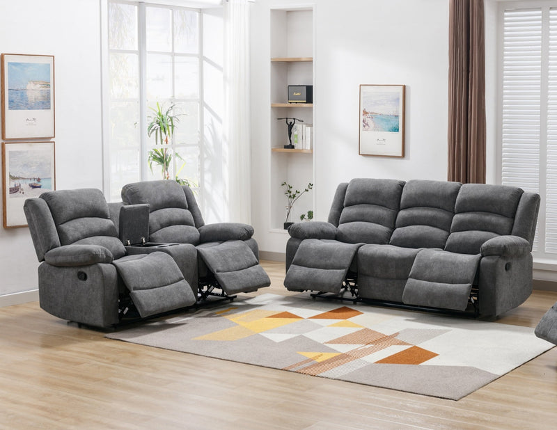 Zenthia 3pc Manual Recliner Set