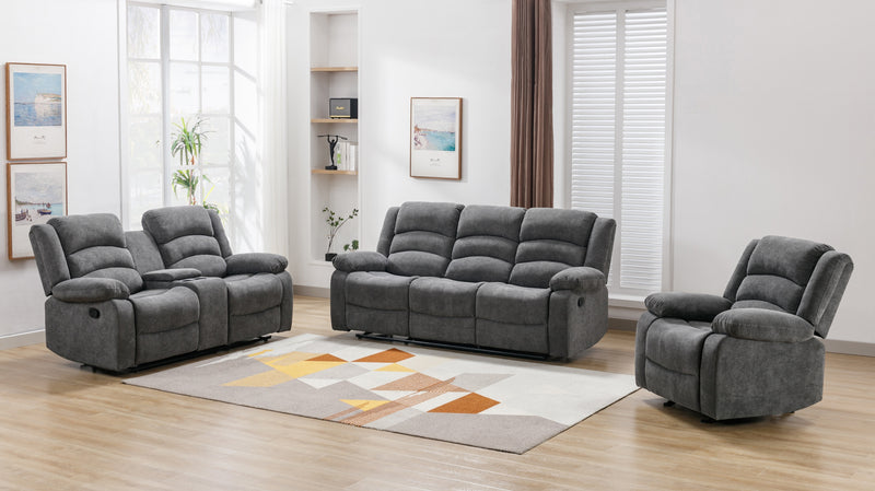 Zenthia 3pc Manual Recliner Set