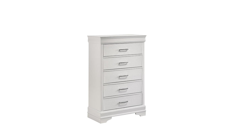 Queen Brooklyn Bedroom Set in White