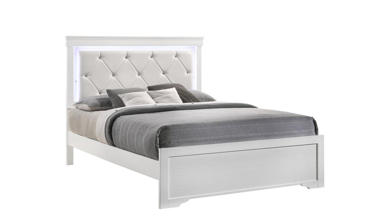 Queen Brooklyn Bedroom Set in White