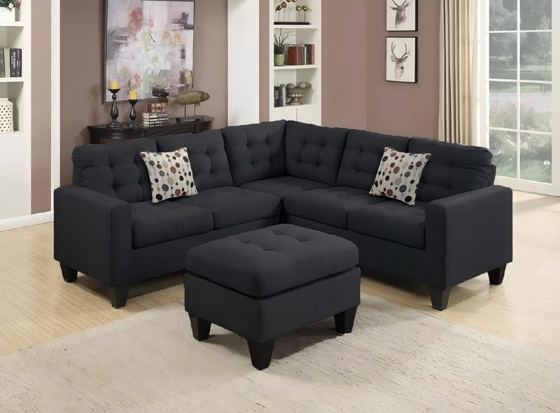 Conrad Sectional with Ottoman