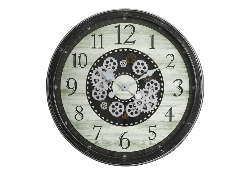 Brown Gear Mech 30" Wall Clock - M9030