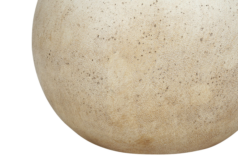 Beige Concrete Table Lamp 20"H