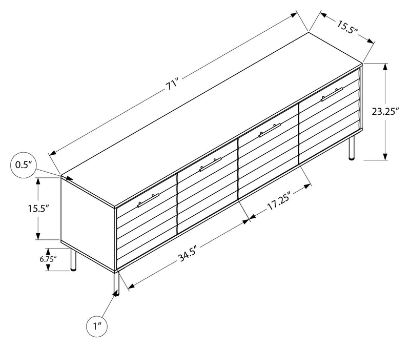 72" TV Stand - M2727