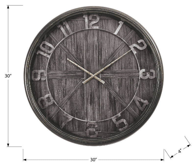 30" Wall Clock - M9025