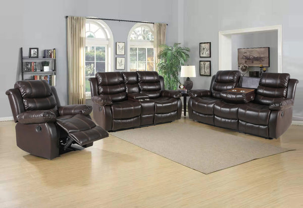 Monica 3pc Manual Recliner Set