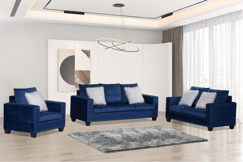 Silvia 3pc Sofa Set