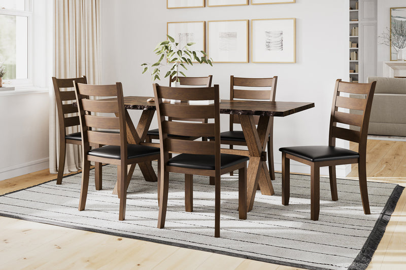 Live Edge Dining Set - T3016