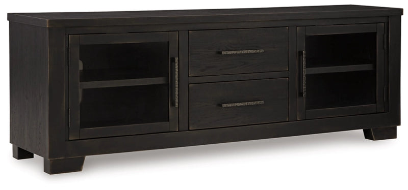 Galliden 80" TV Stand in Black