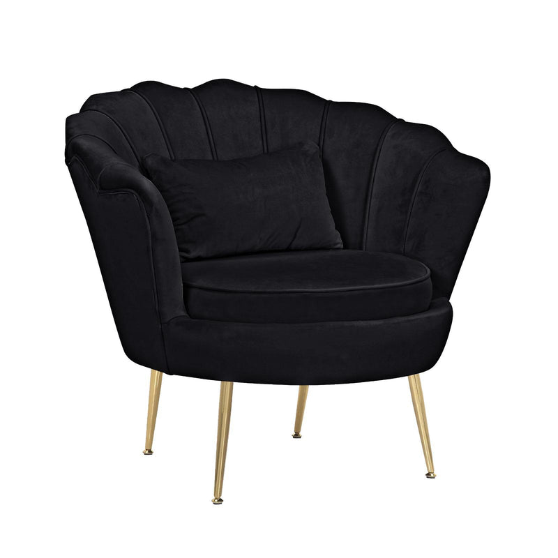 Rome Accent Chair in Black