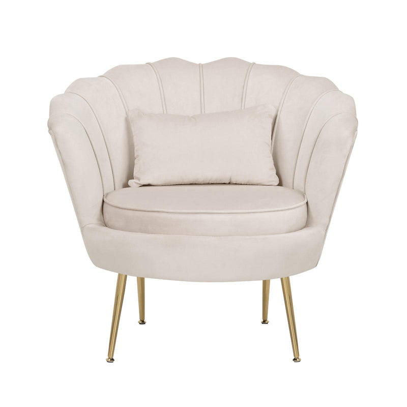 Rome Accent Chair in Beige