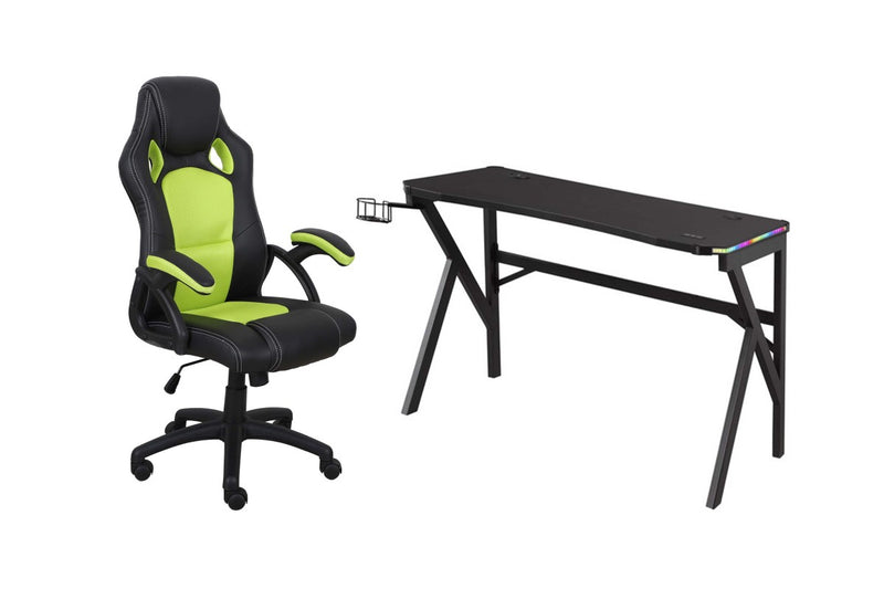 Lumina Gaming Desk & Chair Set