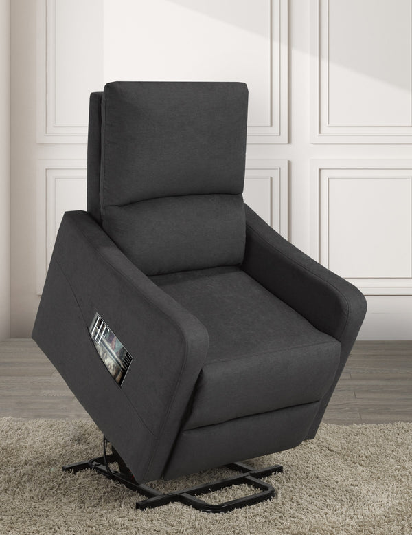 Willow Power Recliner Lift Chair in Dark Grey