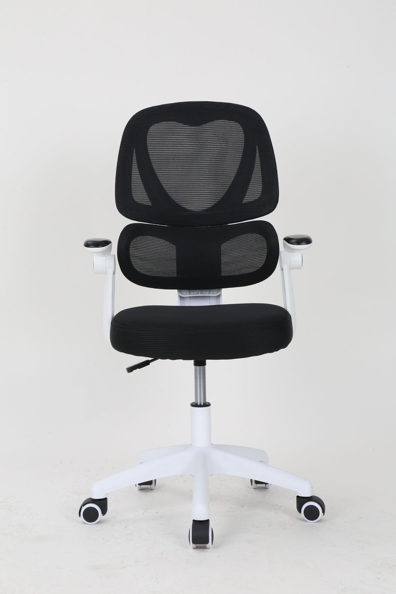 Ivy Task Chair in Black/White