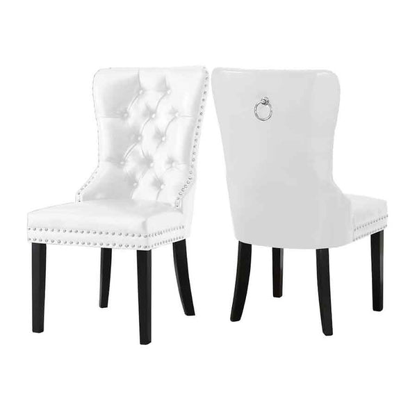 Faux Leather Dining Chairs, Set of 2 - IF-1151