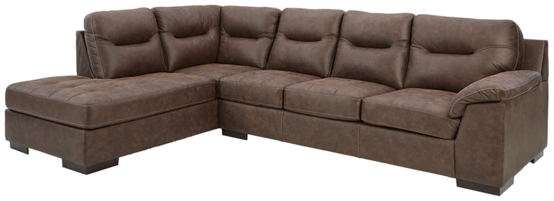 Maderla Sectional w/ Chaise - Furnish 4 Less