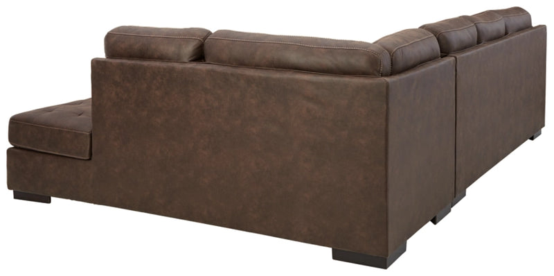 Maderla Sectional w/ Chaise - Furnish 4 Less