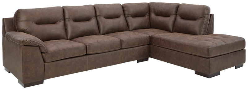 Maderla Sectional w/ Chaise - Furnish 4 Less