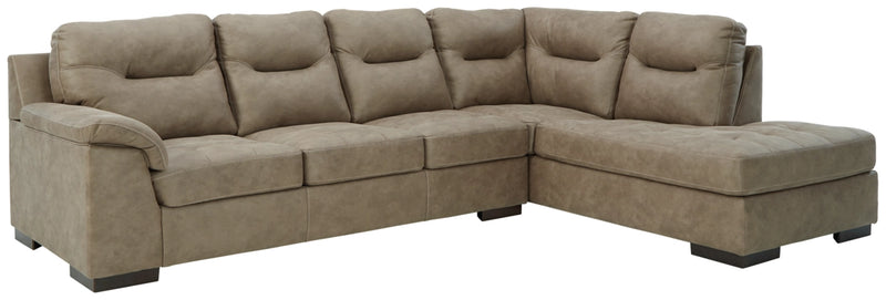 Maderla Sectional w/ Chaise - Furnish 4 Less