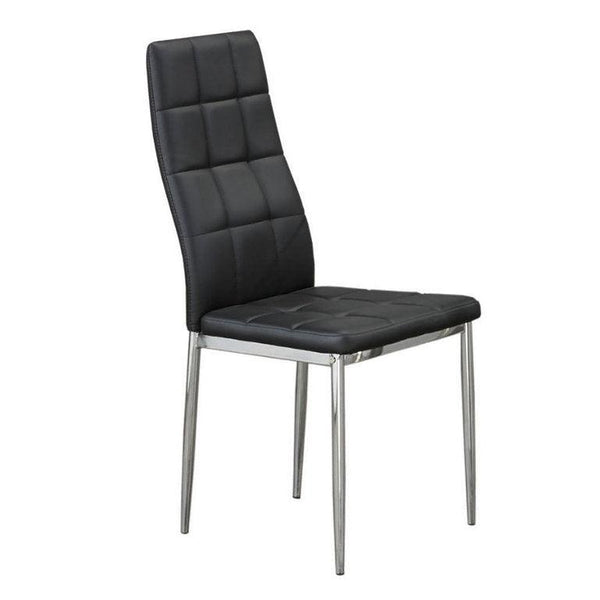 PU Leather Dining Chairs, Set of 4 (Black, White, Grey) - IF-1770 - Furnish 4 Less